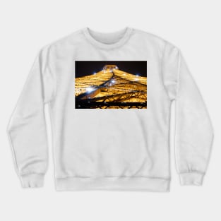 Eiffel Tower Paris France Nighttime Lights Crewneck Sweatshirt